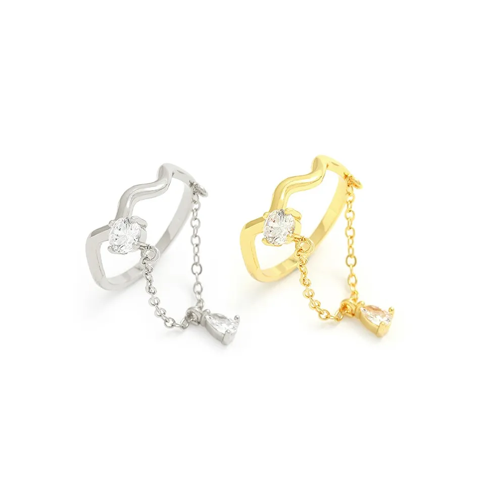 Új Divat Cz Gyűrű Nők