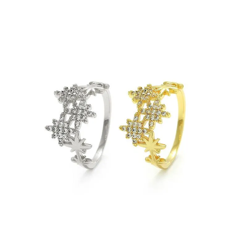 Snowflake Design női gyűrű