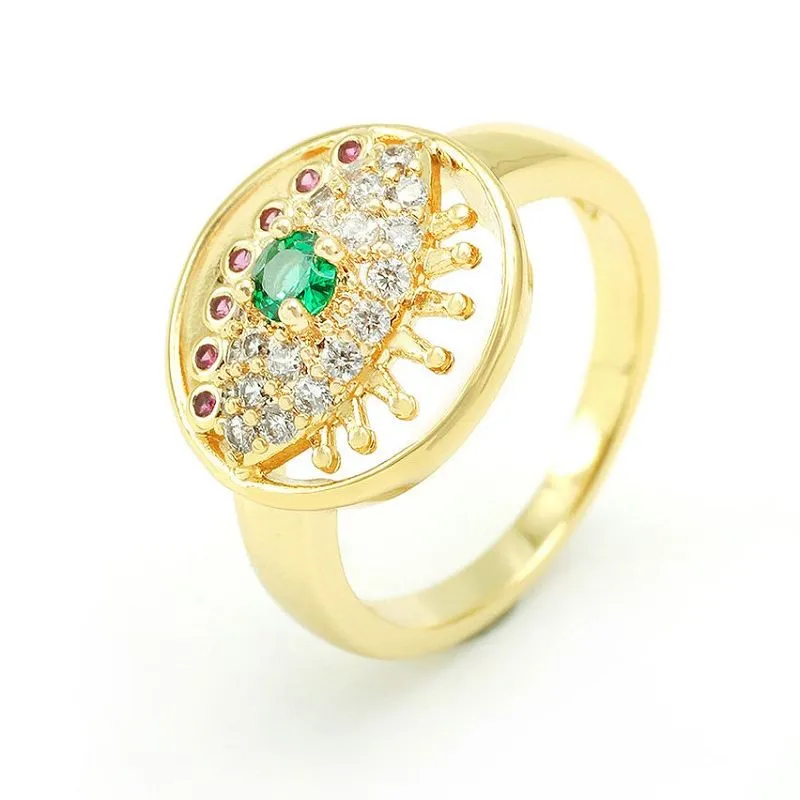 Vintage Evil Eye gyűrű